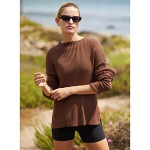 Varley Emile Rib Knit Sweater Size XS